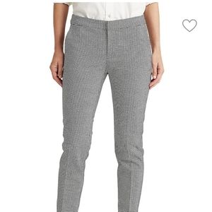 Ralph Lauren small black and white checkered pants
